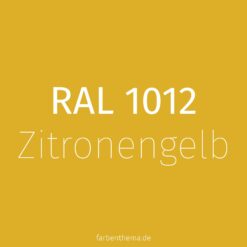 RAL 1012 - Zitronengelb
