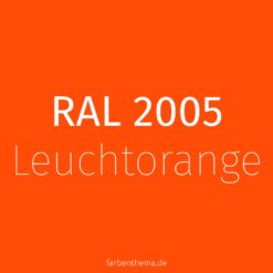 RAL 2005 - Leuchtorange