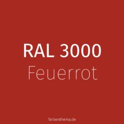 RAL 3000 - Feuerrot