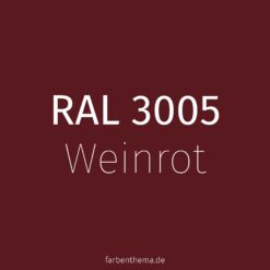 RAL 3005 - Weinrot