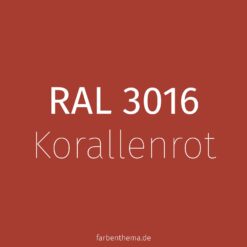 RAL 3016 - Korallenrot