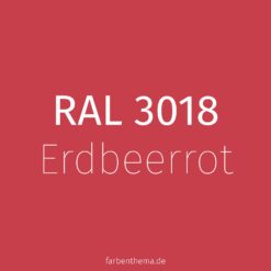 RAL 3018 - Erdbeerrot