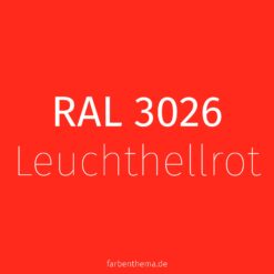 RAL 3026 - Leuchthellrot