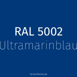 RAL 5002 - Ultramarinblau