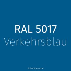 RAL 5017 - Verkehrsblau