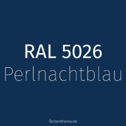 RAL 5026 - Perlnachtblau