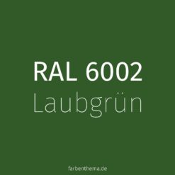 RAL 6002 - Laubgrün