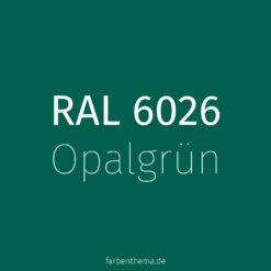 RAL 6026 - Opalgrün