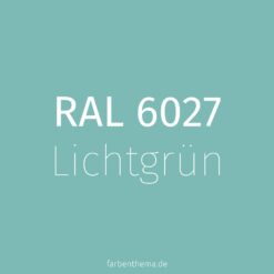 RAL 6027 - Lichtgrün