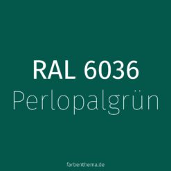 RAL 6036 - Perlopalgrün