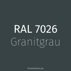 RAL 7026 - Granitgrau