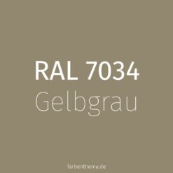 RAL 7034 - Gelbgrau