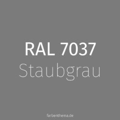 RAL 7037 - Staubgrau