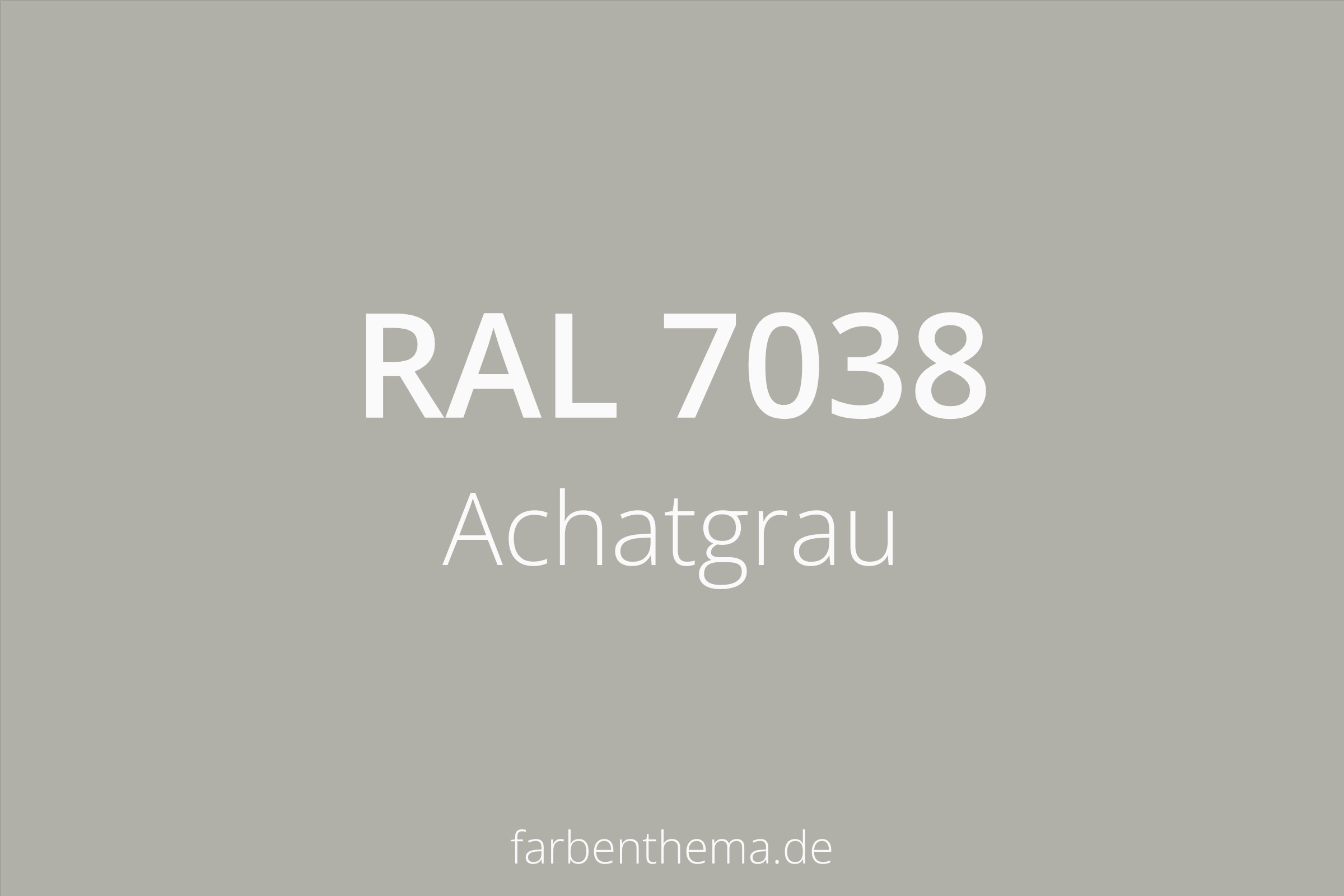 RAL 7038 Achatgrau Farbenthema RAL 7038 Achatgrau Farbenthema