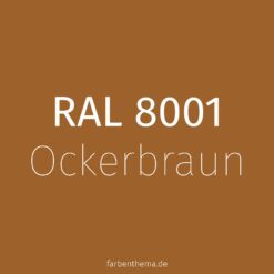 RAL 8001 - Ockerbraun