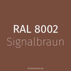 RAL 8002 - Signalbraun