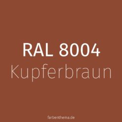 RAL 8004 - Kupferbraun