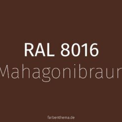 RAL 8016 - Mahagonibraun