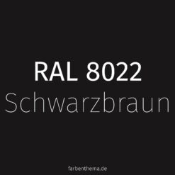 RAL 8022 - Schwarzbraun