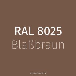 RAL 8025 - Blassbraun