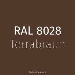 RAL 8028 - Terrabraun