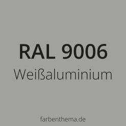 RAL 9006 - Weißaluminium