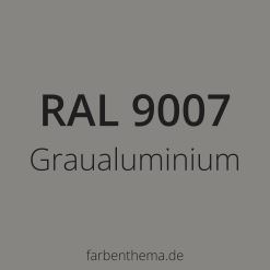 RAL 9007 - Graualuminium