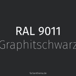 RAL 9011 - Graphitschwarz